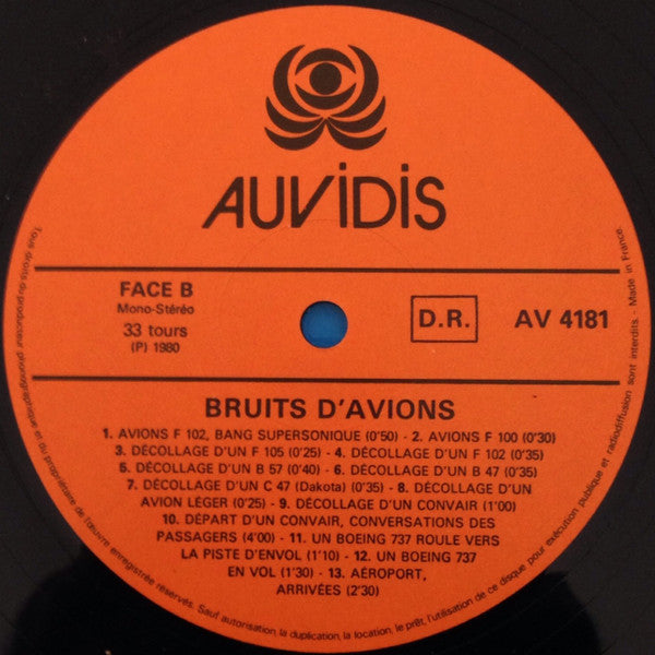 Lars Eastholm : Bruits D'Avions (LP)