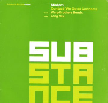 Mo-Dem : Contact (We Gotta Connect) (12")
