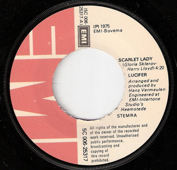 Lucifer (6) : Scarlet Lady (7", Single)