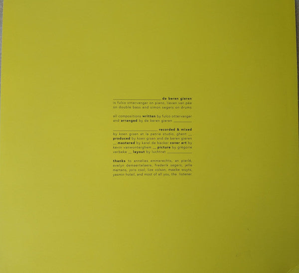 De Beren Gieren : Dug Out Skyscrapers (LP, Album)