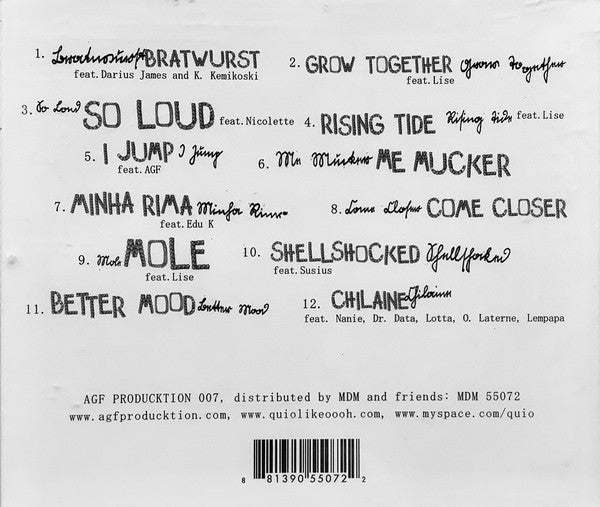 Quio : Phiu (CD, Album)