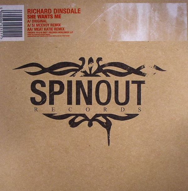 Richard Dinsdale : She Wants Me (12")