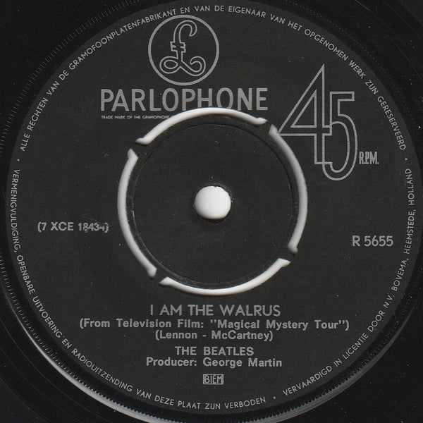 The Beatles : Hello, Goodbye (7", Single)