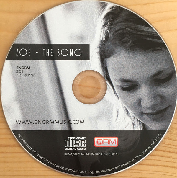 Enorm : Zoe (CD, Single + DVD-V, Single)
