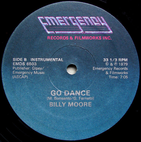 Billy Moore : Go Dance (12")
