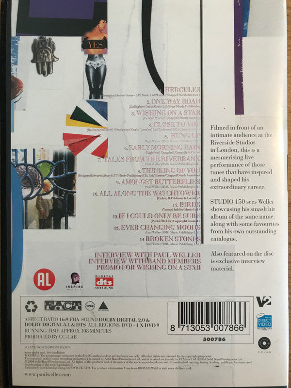 Paul Weller : Studio 150 (DVD-V, Multichannel, PAL)