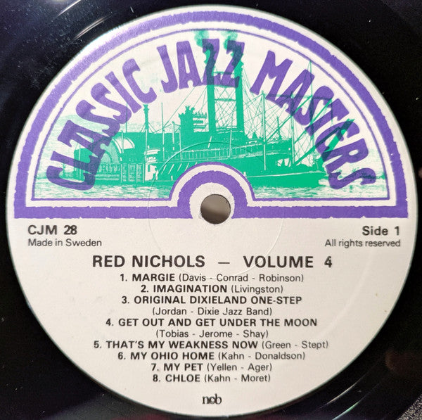 Red Nichols : Volume 4 (LP, Comp)