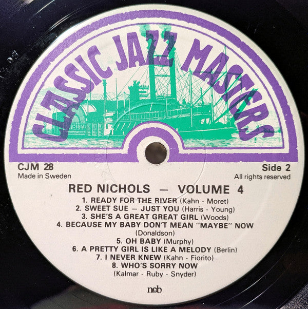 Red Nichols : Volume 4 (LP, Comp)