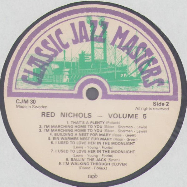 Red Nichols : Volume 5 (LP, Comp)