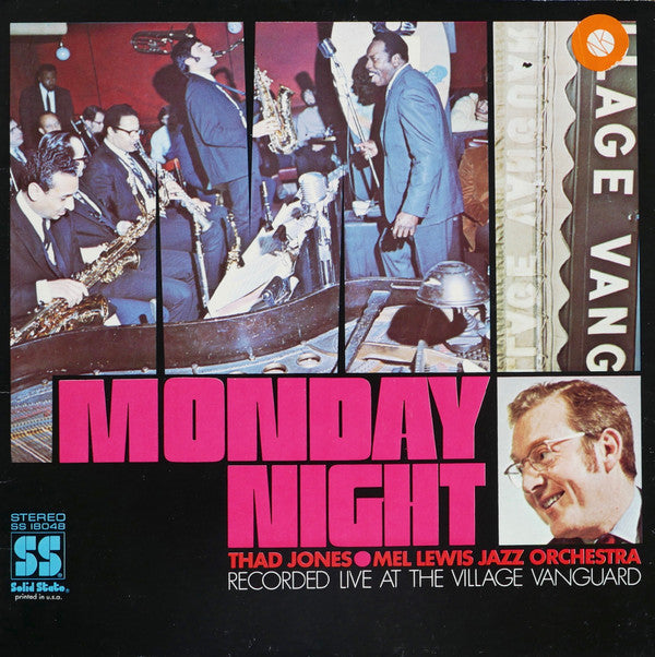Thad Jones / Mel Lewis Orchestra : Monday Night (LP, Album, RE, Gat)