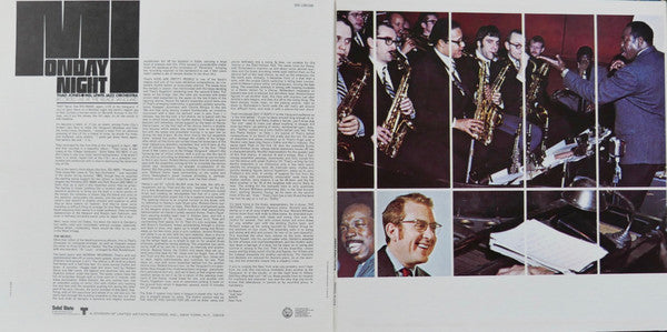 Thad Jones / Mel Lewis Orchestra : Monday Night (LP, Album, RE, Gat)