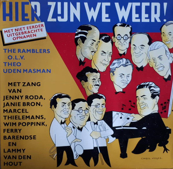 The Ramblers o.l.v. Theo Uden Masman : Hier Zijn We Weer ! (LP, Comp, Gat)