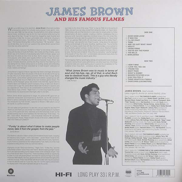 James Brown & The Famous Flames : (Can You) Feel It (LP, Comp)