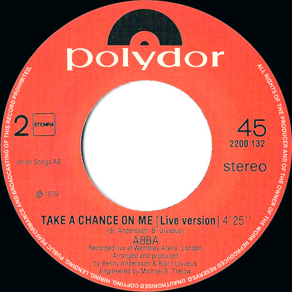 ABBA : I Have A Dream (7", Single, S/Edition)