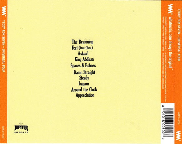 Teddy Rok Seven : Universal Four (CD, Album)