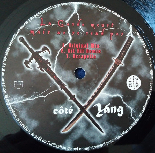 Faf Larage & Shurik'N : Le Destin N'a Pas De Roi / La Garde Meurt Mais Ne Se Rend Pas (12")