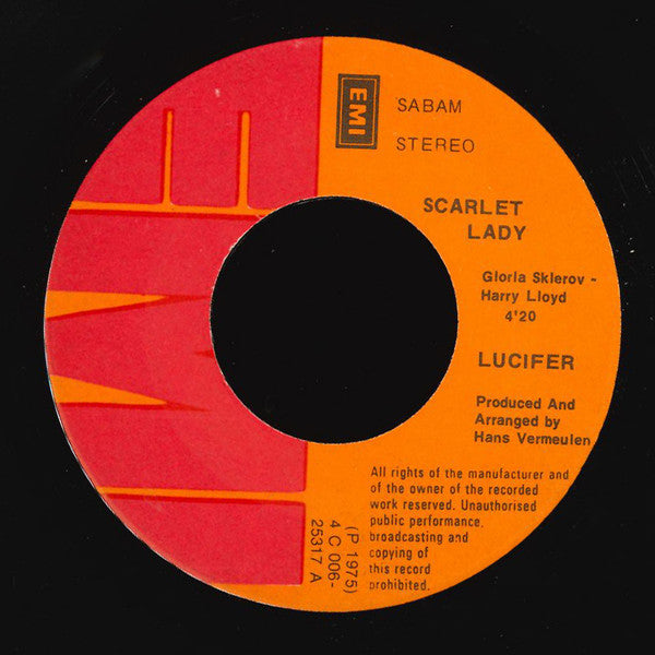 Lucifer (6) : Scarlet Lady (7", Single)