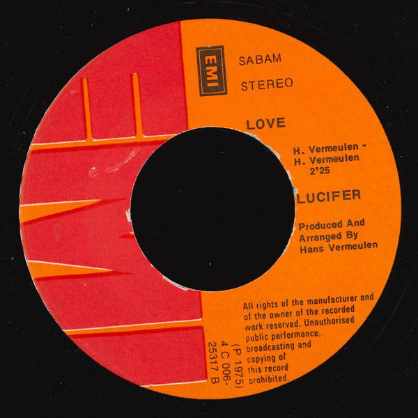 Lucifer (6) : Scarlet Lady (7", Single)