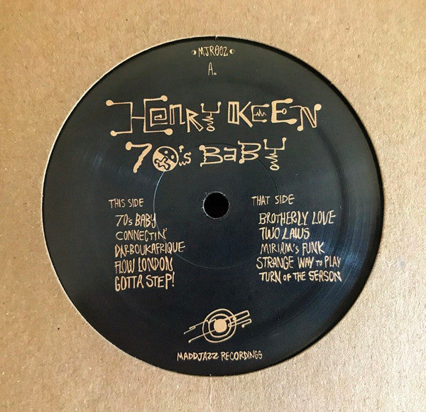 Henry Keen : 70's Baby (12", MiniAlbum)