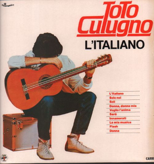 Toto Cutugno : L'italiano (LP, Album)
