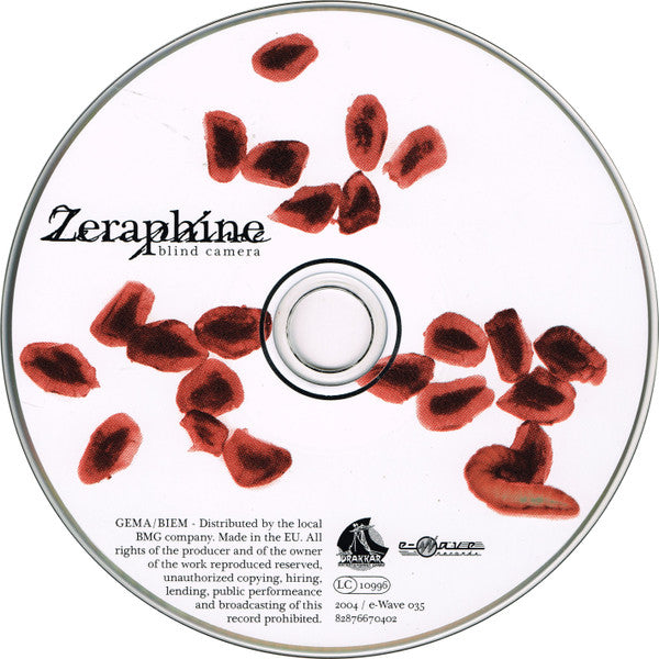Zeraphine : Blind Camera (CD, Album)
