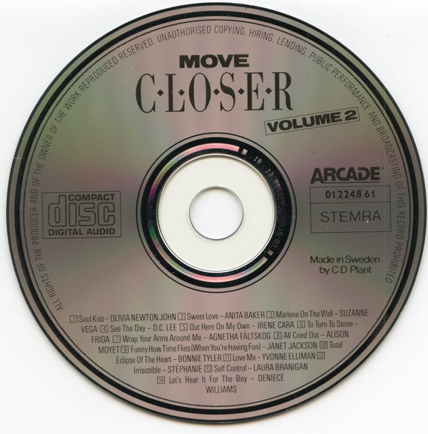 Various : Move Closer Volume 2 (CD, Comp)