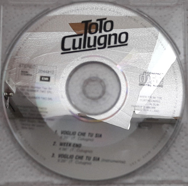 Toto Cutugno : Voglio Che Tu Sia (CD, Single)