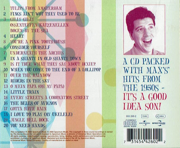 Max Bygraves : The Best Of Max Bygraves (CD, Album, Comp)