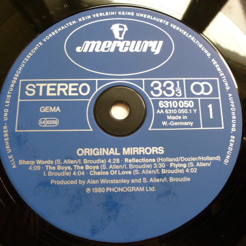 Original Mirrors : Original Mirrors (LP, Album)