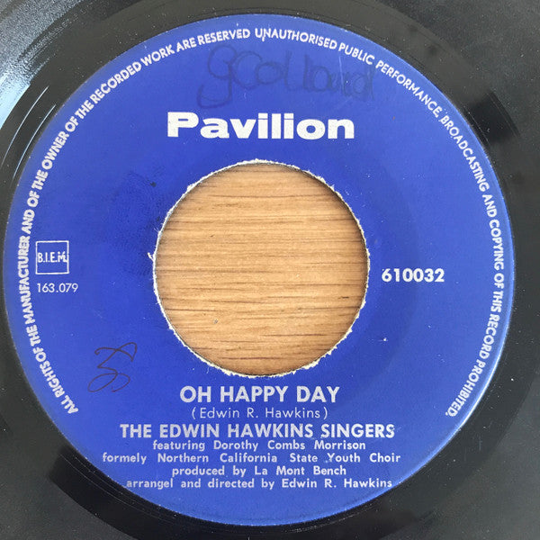 Edwin Hawkins Singers : Oh Happy Day (7", Single)