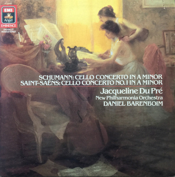 Jacqueline Du Pré, Daniel Barenboim : Schumann Cello Concerto-Saint-Säens Cello Concerto (LP, Album, RM)