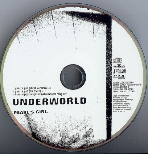 Underworld : Pearl's Girl (CD, Single)