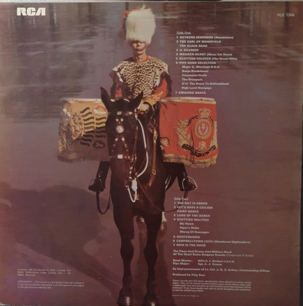 The Pipes And Drums Of The Royal Scots Dragoon Guards (Carabiniers And Greys) And The Military Band Of The Royal Scots Dragoon Guards (Carabiniers And Greys) : The Amazing Sound Of The Royal Scots Dragoon Guards (LP)