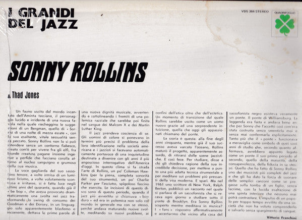 Sonny Rollins : Sonny Rollins (LP, Album)