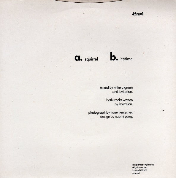 Levitation (2) : Squirrel (7", Single)