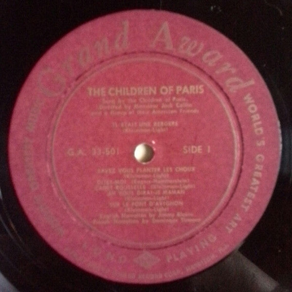 Children Of Paris, Jack Collin : Children Of Paris (LP, Box)