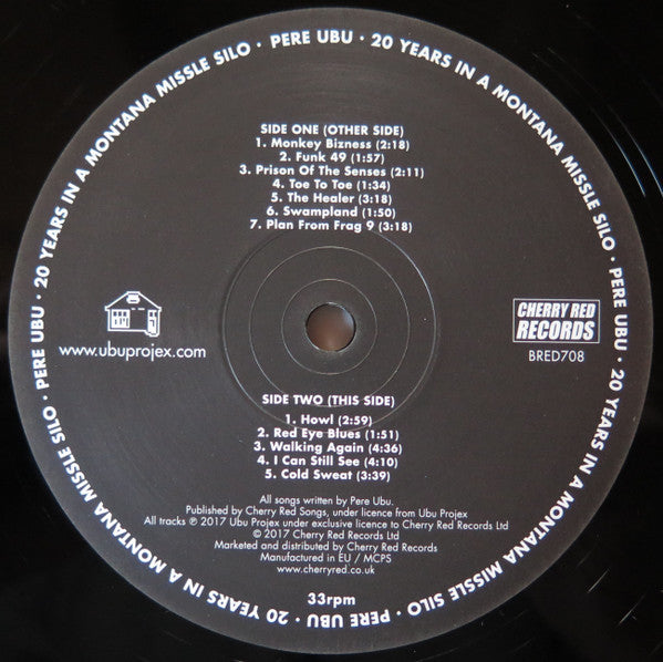 Pere Ubu : 20 Years In A Montana Missile Silo (LP, Album)