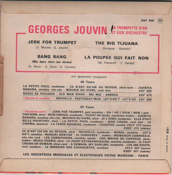 Georges Jouvin : Jerk For Trumpet (7", EP)