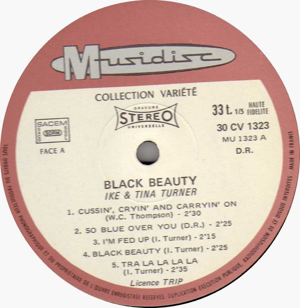 Ike & Tina Turner : Black Beauty (LP, Comp)