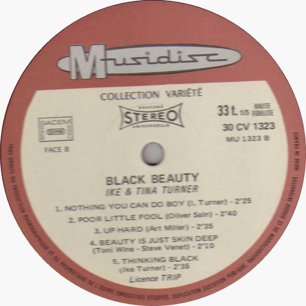 Ike & Tina Turner : Black Beauty (LP, Comp)
