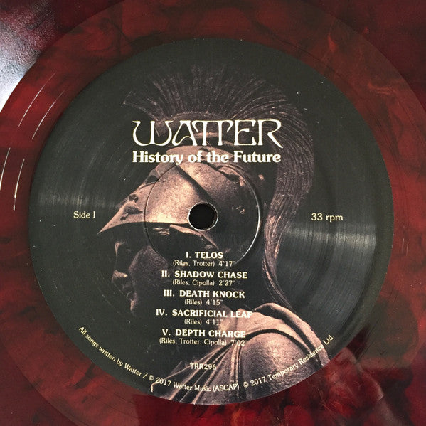 Watter (2) : History Of The Future  (LP, Album, Ltd, Red)