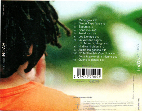 Yannick Noah : Yannick Noah (CD, Album)