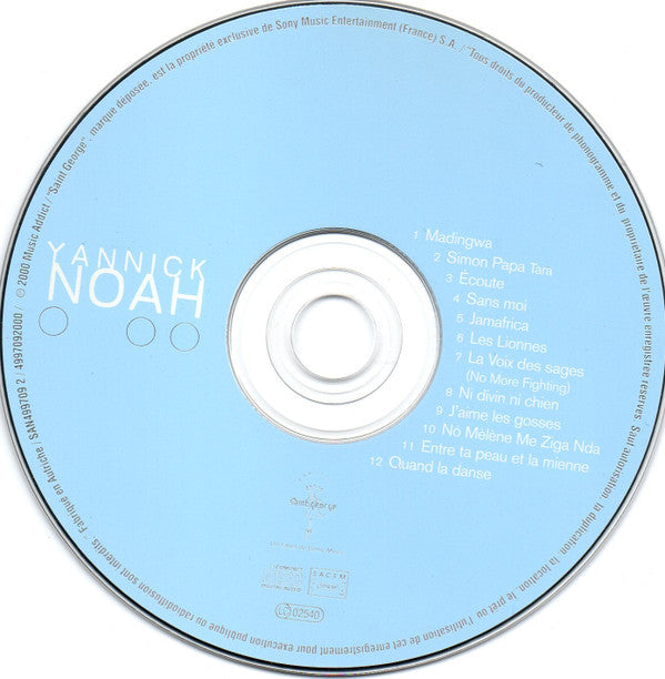 Yannick Noah : Yannick Noah (CD, Album)