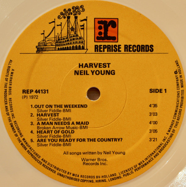 Neil Young : Harvest (LP, Album, RE, Cre)