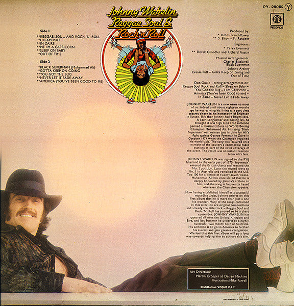Johnny Wakelin : Reggae Soul & Rock 'n' Roll (LP, Album)