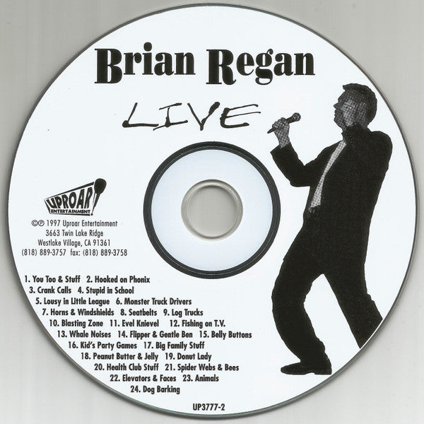 Brian Regan : Live (CD, Album, Jew)