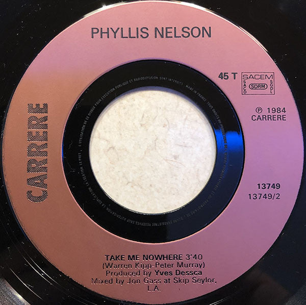 Phyllis Nelson : Move Closer (7", Single)