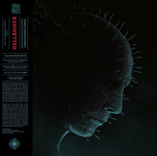 Christopher Young : Hellraiser (Original Motion Picture Score) (LP, Album, Ltd, Gol)