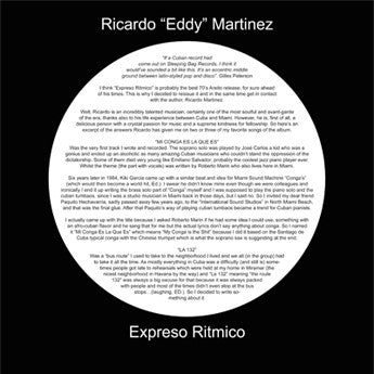 Ricardo Eddy Martinez : Expreso Ritmico (LP, Album, RE)