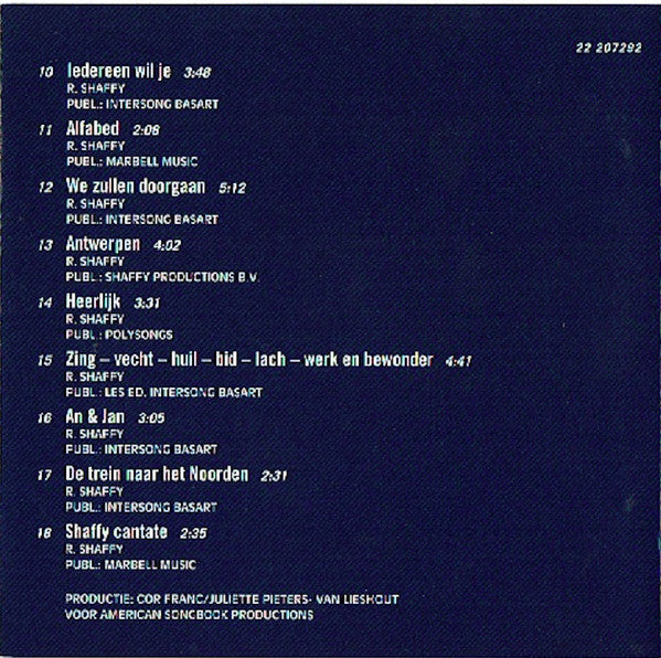 Ramses Shaffy : Ramses Shaffy (CD, Comp)